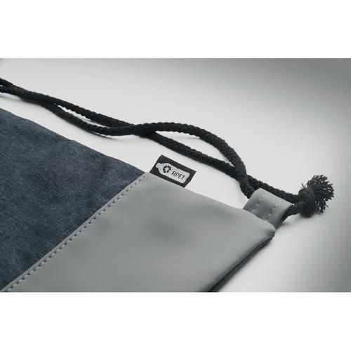 Sac à cordon en PU RPET 2 tons LIBAG