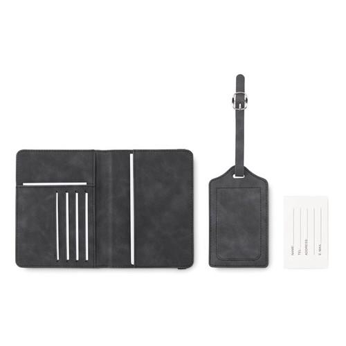 Passport and luggage tag set JETTAG
