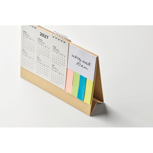 CALENDOO Desk calendar with memo pad