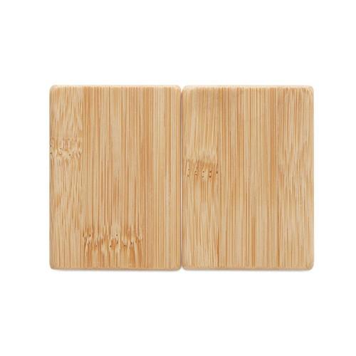 BOTH Set sel et poivre en bambou