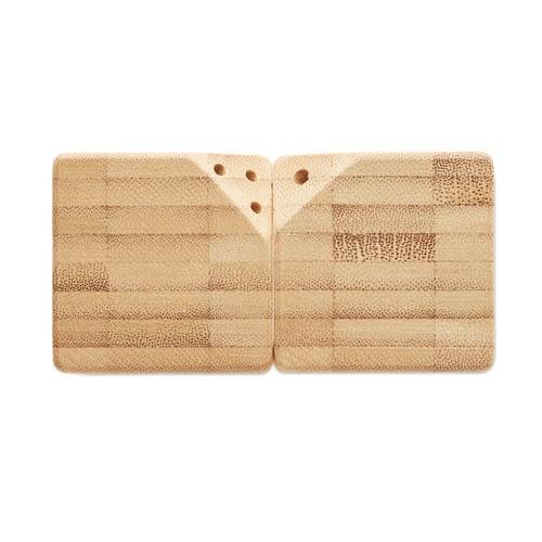 BOTH Set sel et poivre en bambou