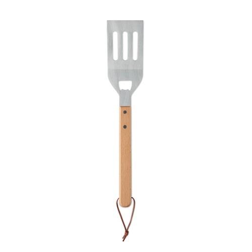OPENCOOK Spatule pour barbecue en hêtre