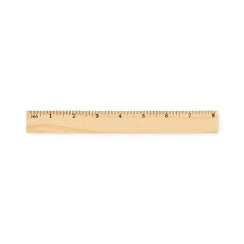 RULER20 Règle en bois 20cm