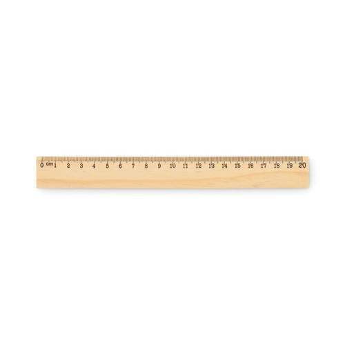 RULER20 Règle en bois 20cm