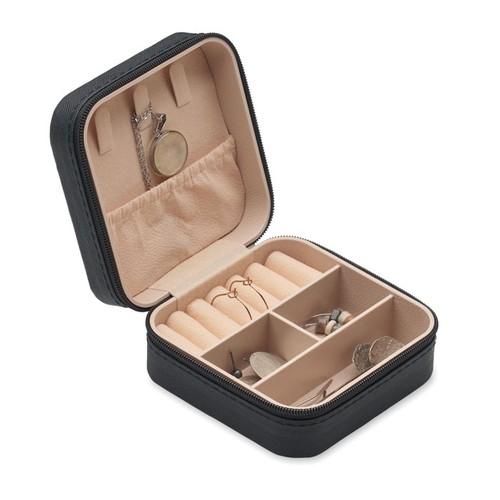 JULBOX Boîte à bijoux de voyage en PU