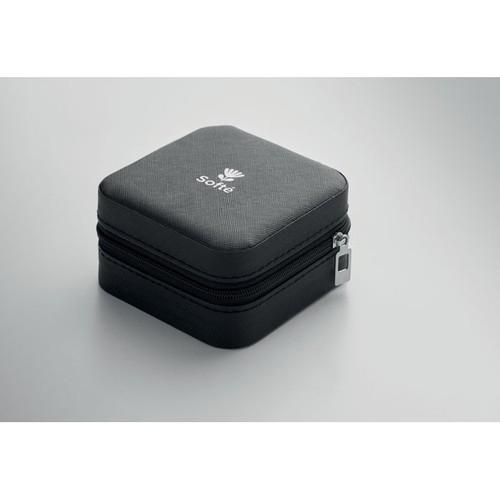 JULBOX Boîte à bijoux de voyage en PU