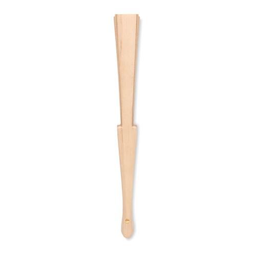 FANNY CORK Wood hand fan with cork fabric