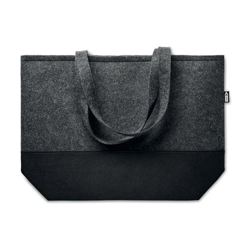 DUO INDICO Sac shopping en feutre RPET