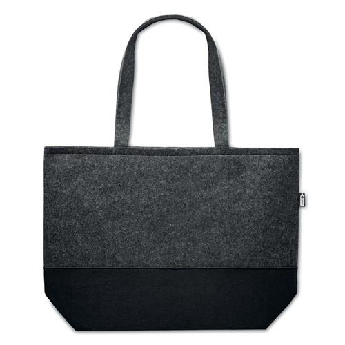 DUO INDICO Sac shopping en feutre RPET