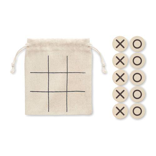 Jeu de morpion en bois TOPOS