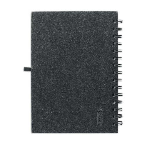 A5 RPET felt cover notebook RINGFELT