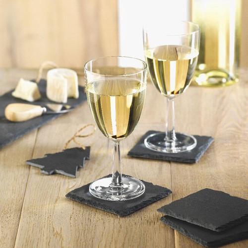 SLATE4 Sous-verres en ardoise
