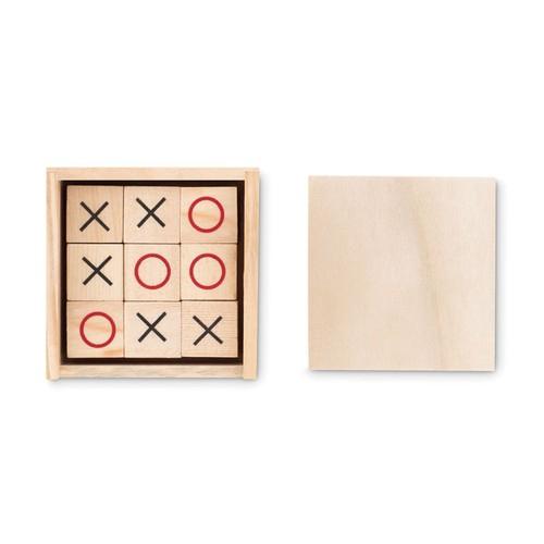 TIC TAC TOE Jeu de morpion en bois