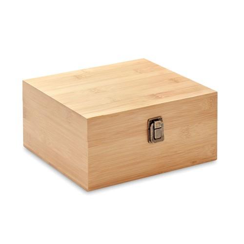 INVERNESS Set whisky avec boîte bambou