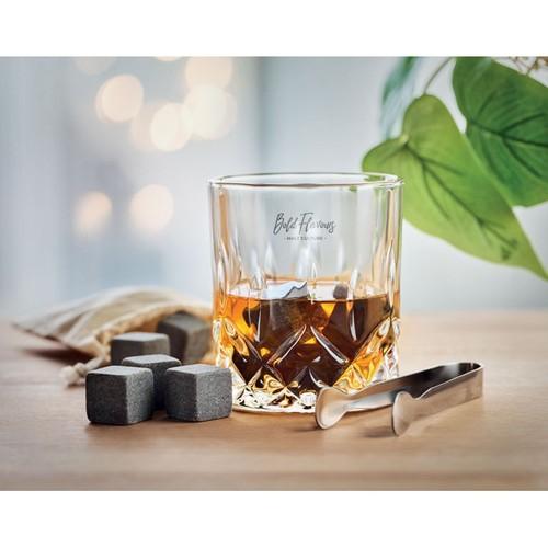 INVERNESS Set whisky avec boîte bambou