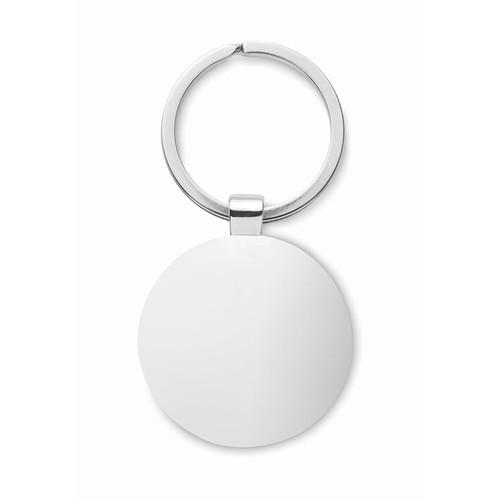 BALLARAT Porte-clés rond métal bambou