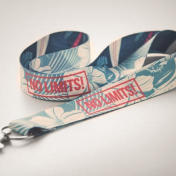 Lanyard entièrement personnalisable