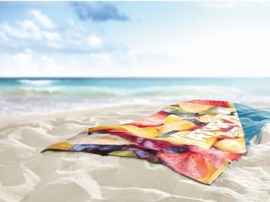 Serviette de plage 100% personnalisée