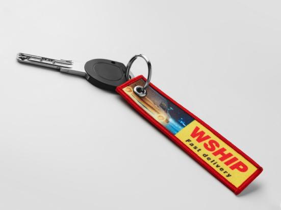 Porte-clés étiquette personnalisés