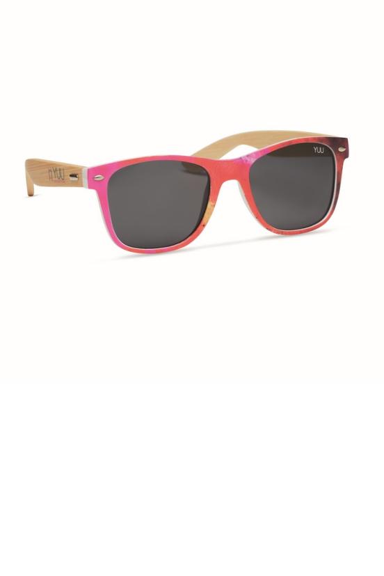 MPSG02 Lunettes de soleil 100% personnalisables avec branches en bambou