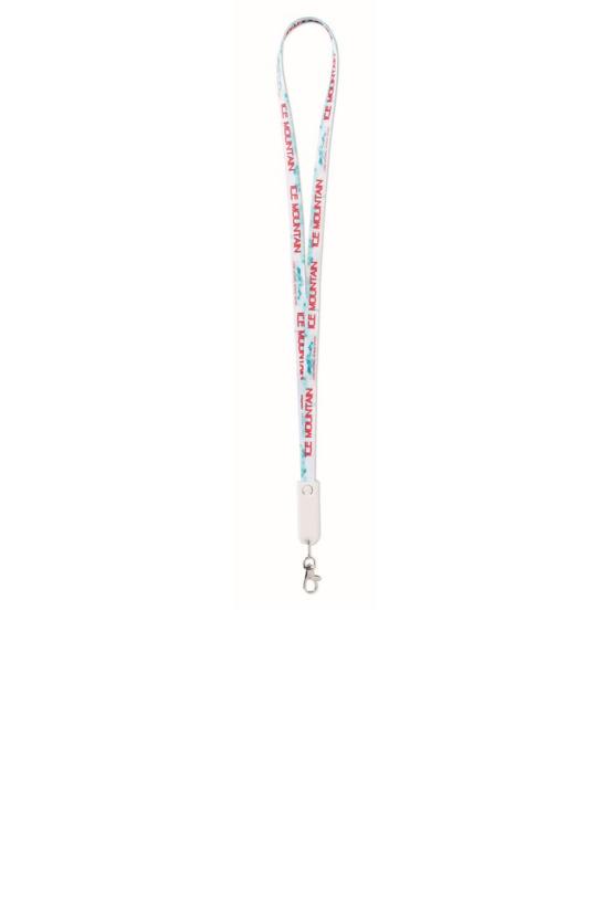 MC1005 Lanyard et câble de charge 3 en 1