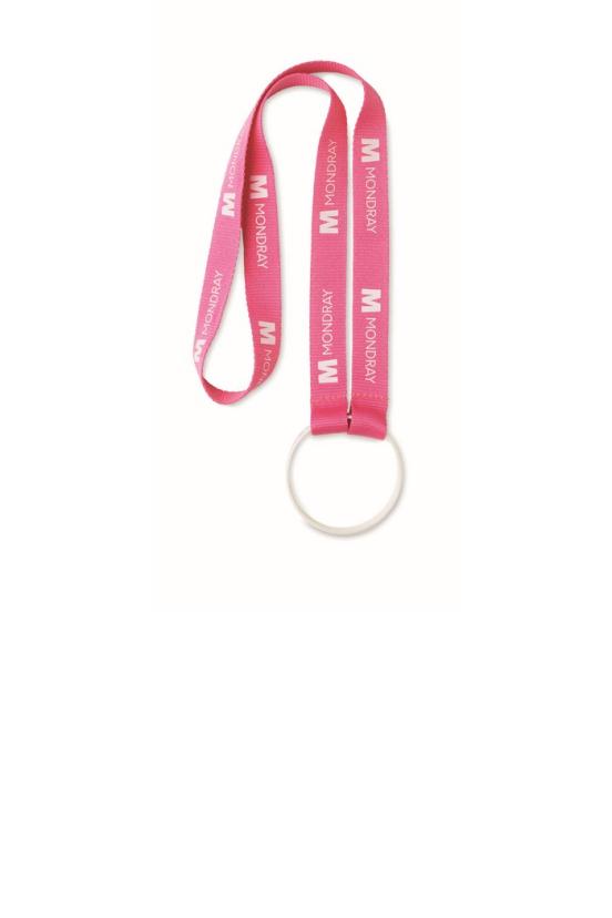 Lanyard porte-bouteille en polyester