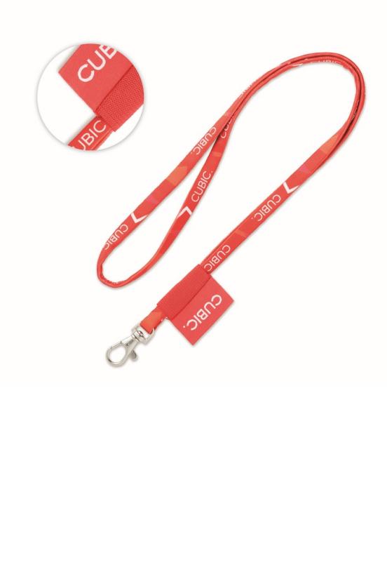 ML1046 lanyard tubulaire sublimé