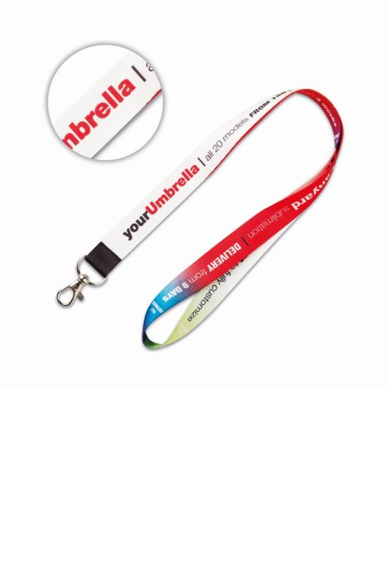 ML1104 Lanyard en polyester sublimé