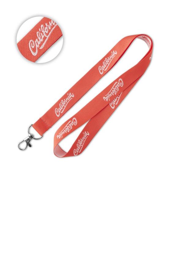 ML1105 Lanyard sur mesure tissé en polyester