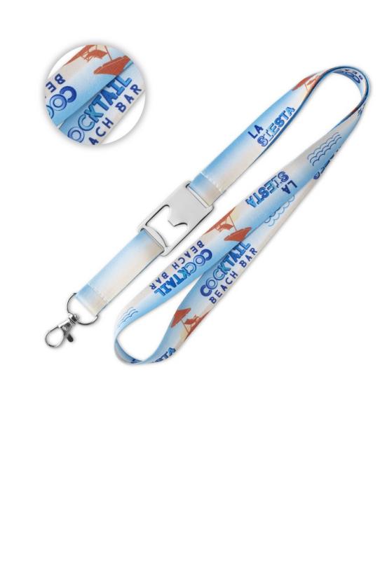 Lanyard sur mesure décapsuleur